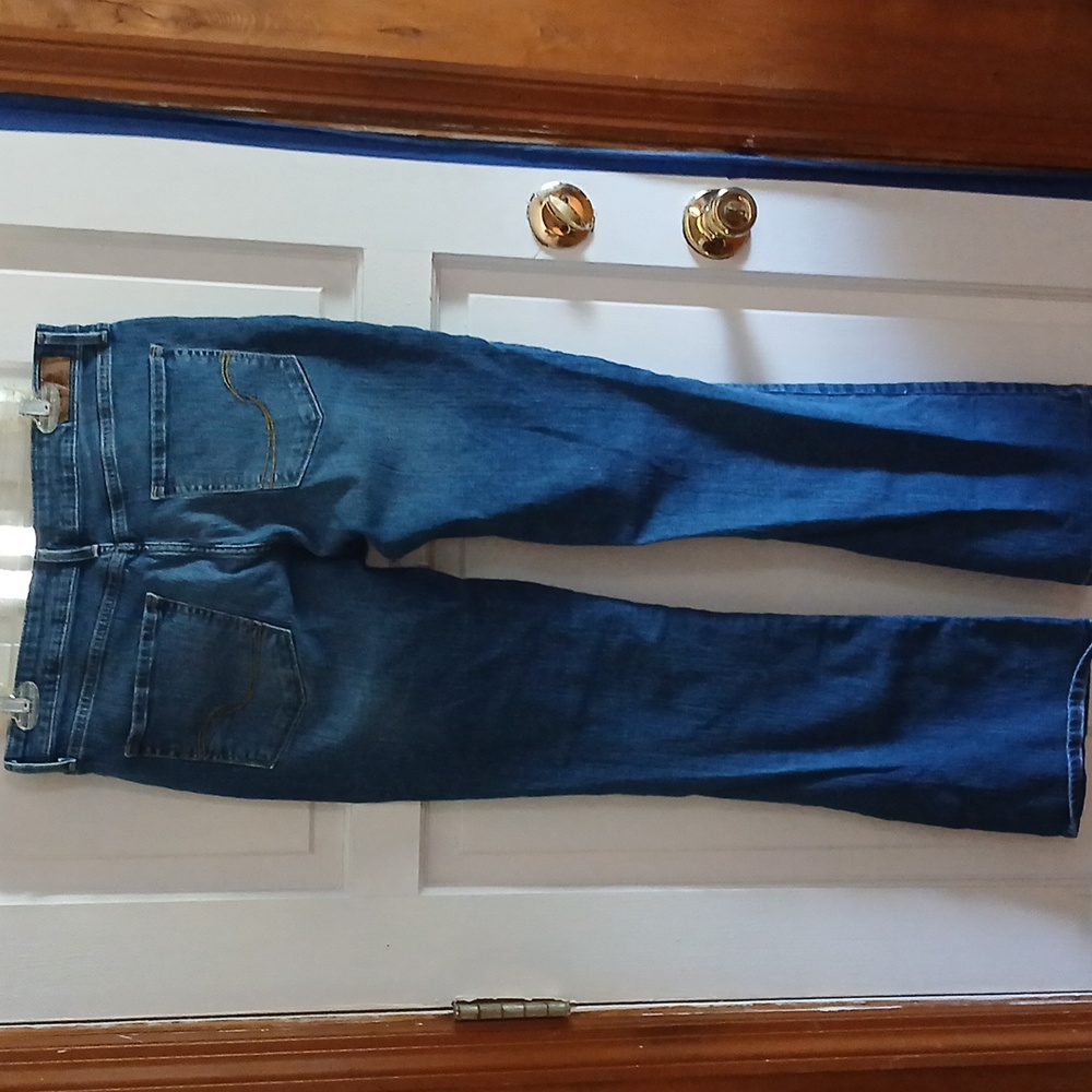 Levi's Blue Boot Cut Jeans Classic Denim Style - Picture 7 of 9